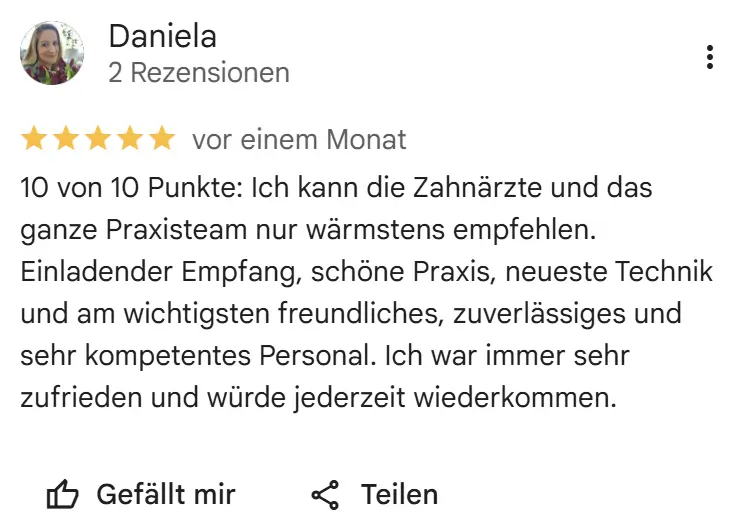 Google Bewertung